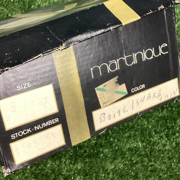 Stuart Weitzman Snake Skin Heels Vintage 8 - Picture 14 of 15